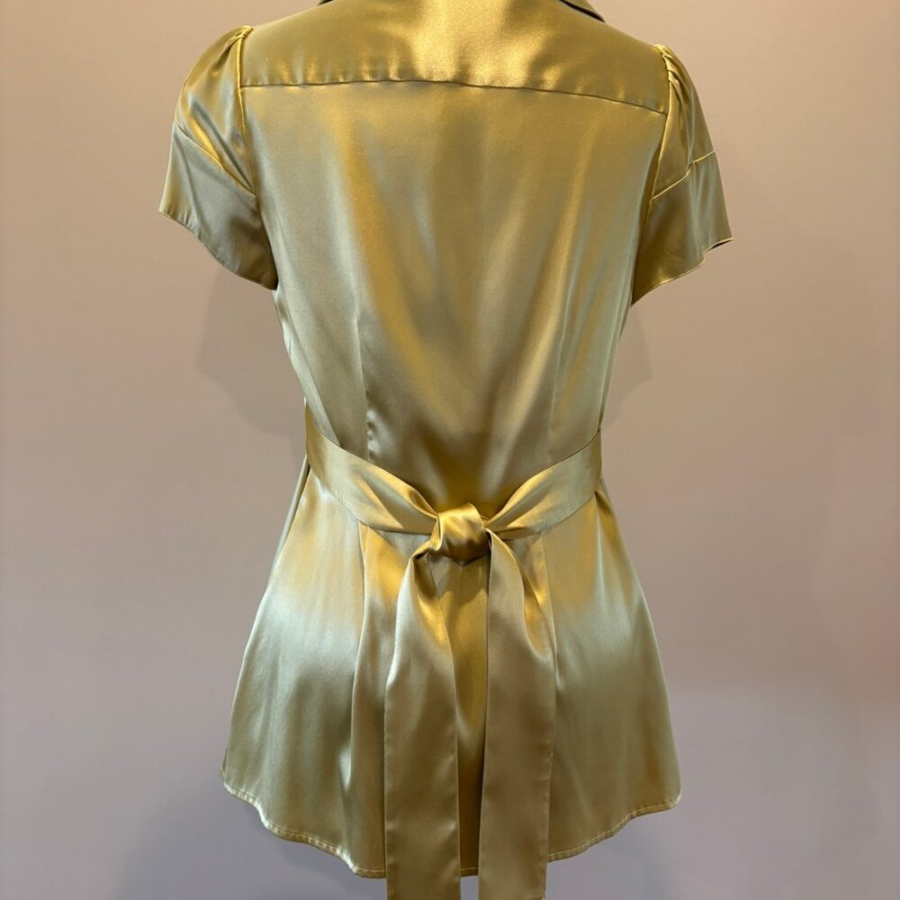Size XS BCBG Maxazria silk top - Picture 3 of 11